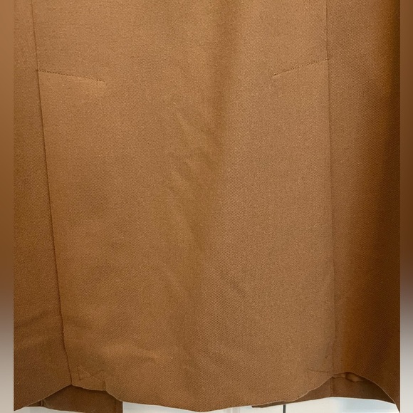 Merona Tan sleeveless long jacket - Picture 6 of 8